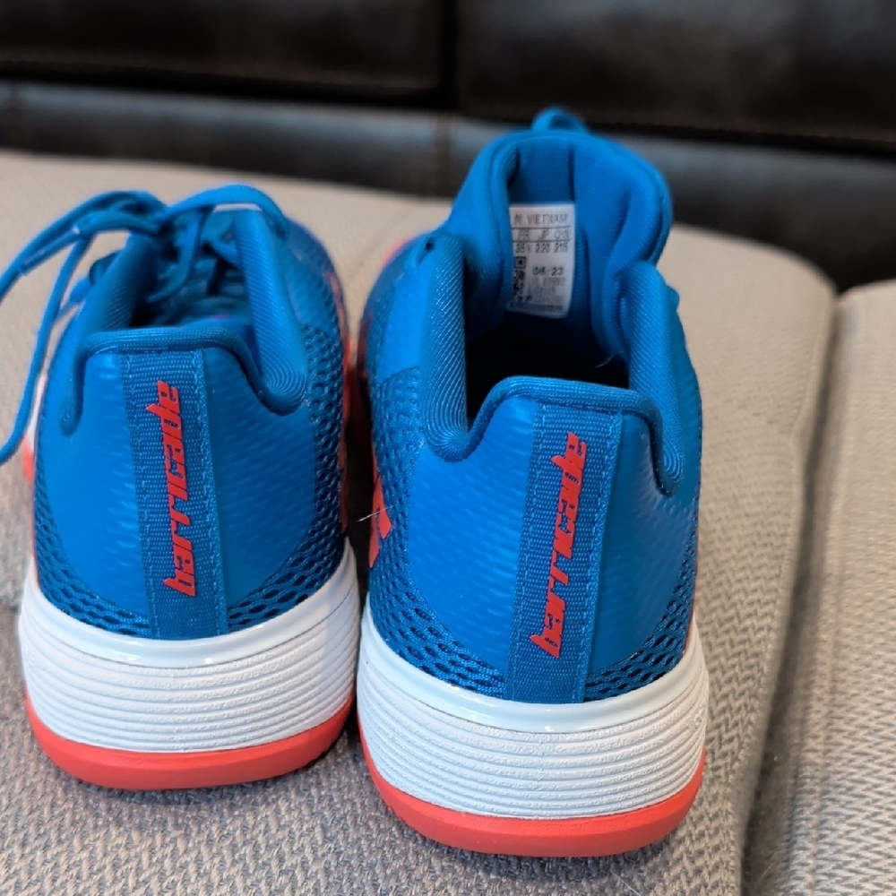 Adidas Kids Sneakers in Blue and Orange - Picture 7 of 7